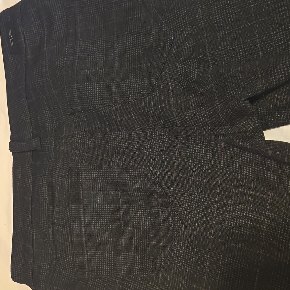 Liverpool Black and Grey Plaid Skinny Pants Size 6/28 - Picture 6 of 7